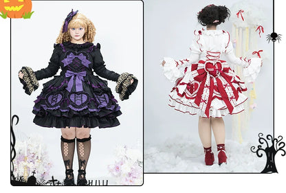 Chubby Cat Diary - Icing Sugar Gift Box - Plus Size Sweet Lolita JSK Dress Set
