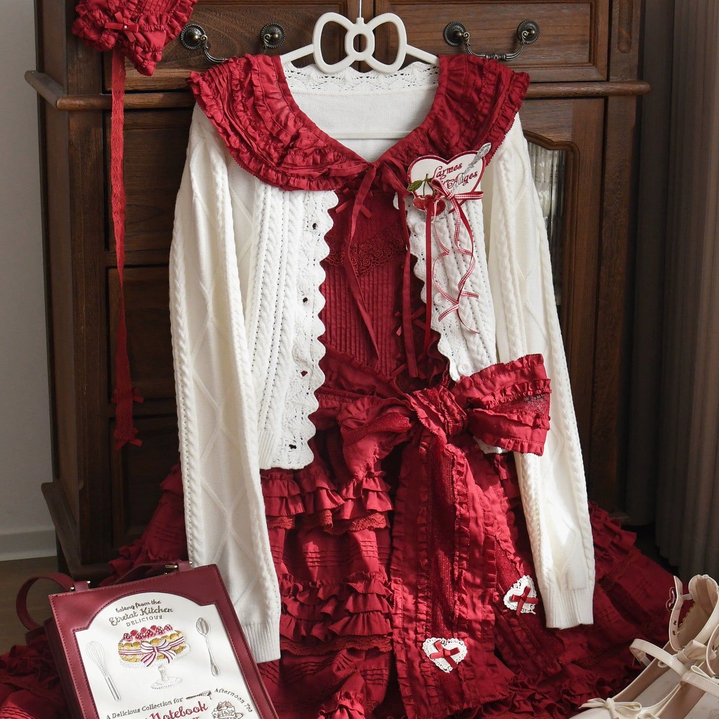 MIST - Soft Thought - Vintage Lolita Cardigan Short Knitting Sweater