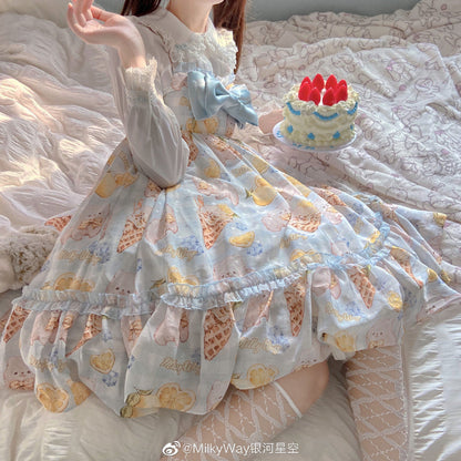Milky Way - Lemon Puppy Lolita JSK Dress