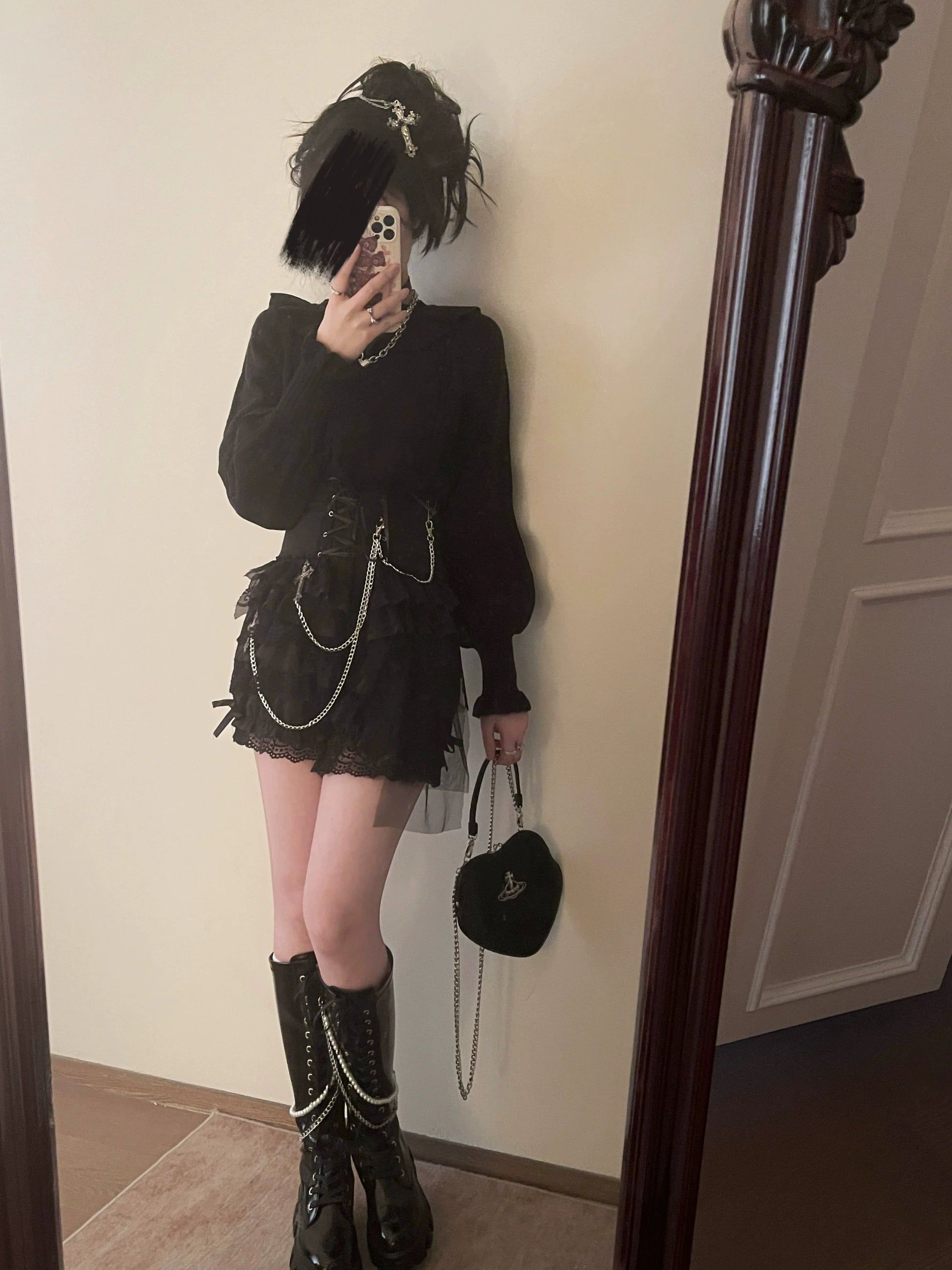 MIST - Mist Cotton - Winter Lolita Sweater Cute Knit Shirt