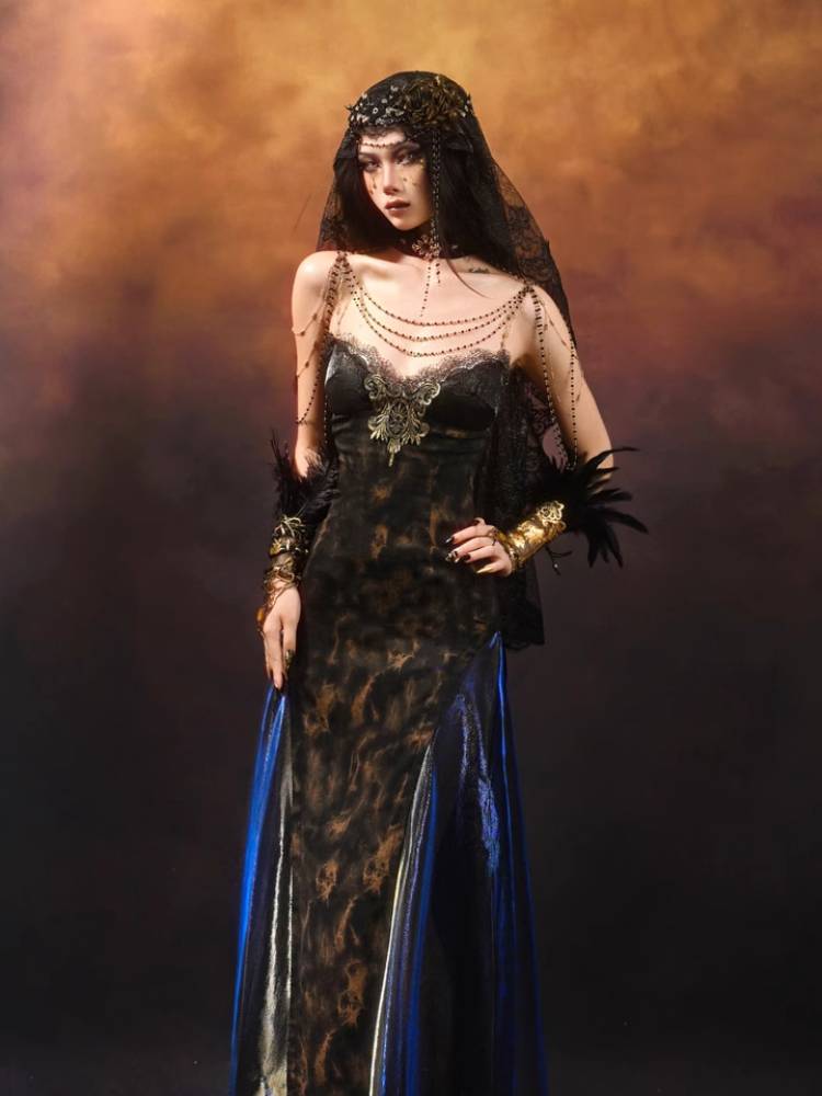 Slim fit sexy suspender dress【s0000009550】