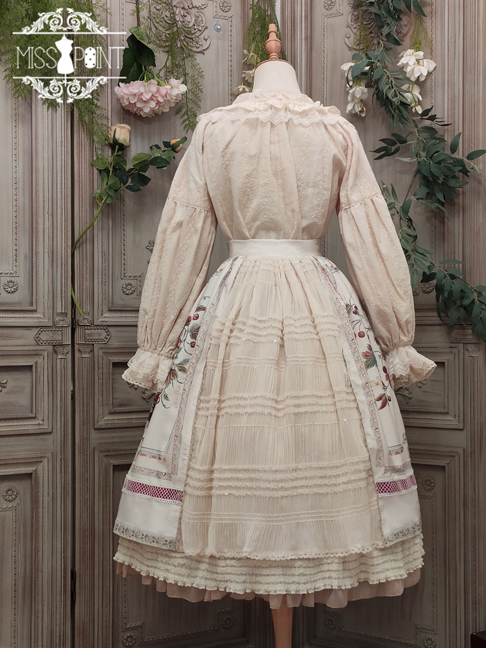 Miss Point - Rich Hymn - Lolita Bavarian Cotton Embroidered Blouse