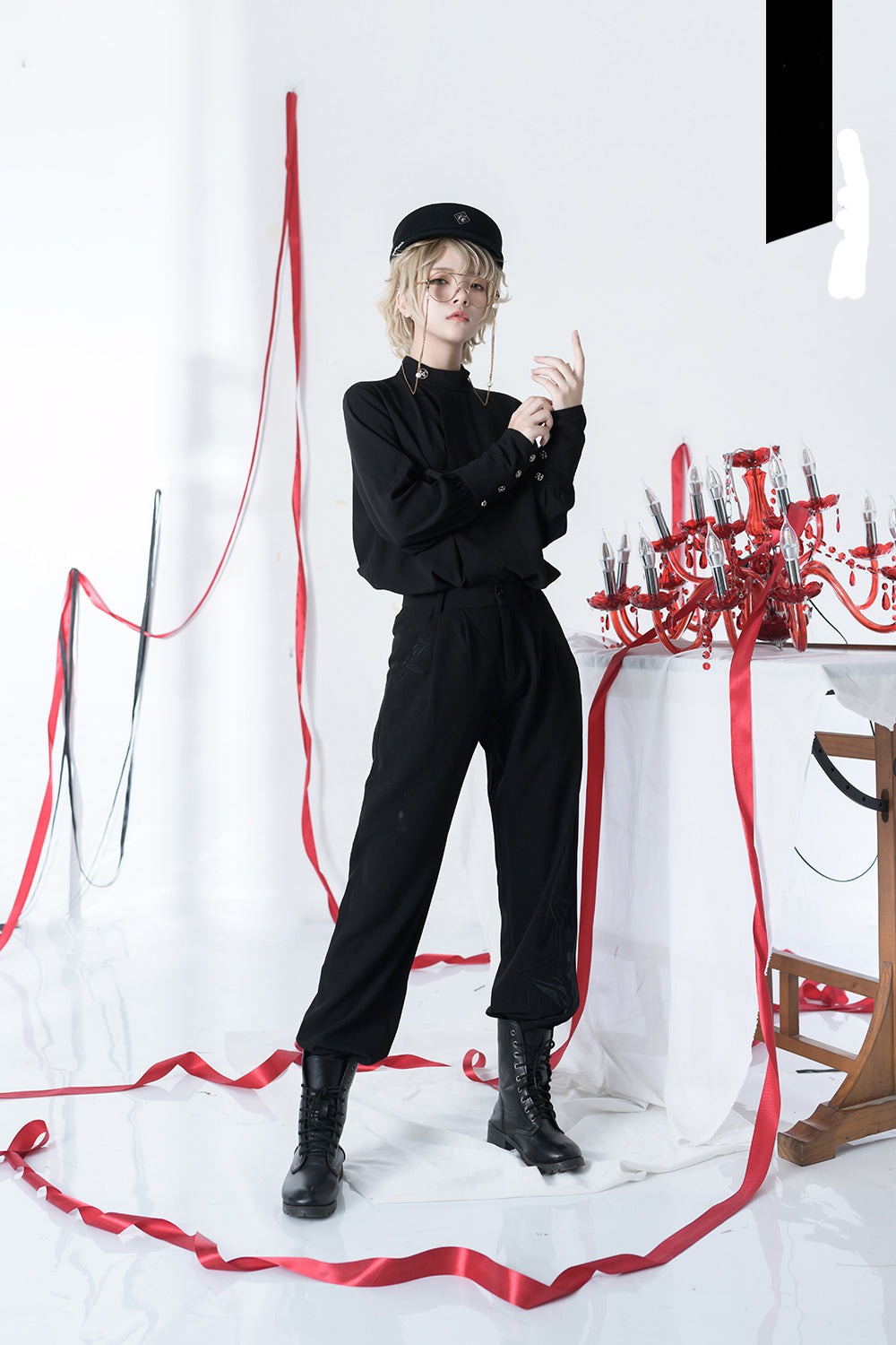 Princess Chronicles - The Stars Change - Stand Collar Ouji Lolita Blouse