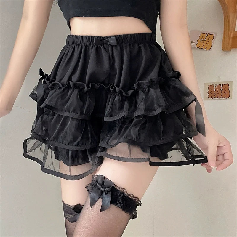 Sugar Girl - Summer Lolita Bloomers Double Layer Anti-Exposure Shorts