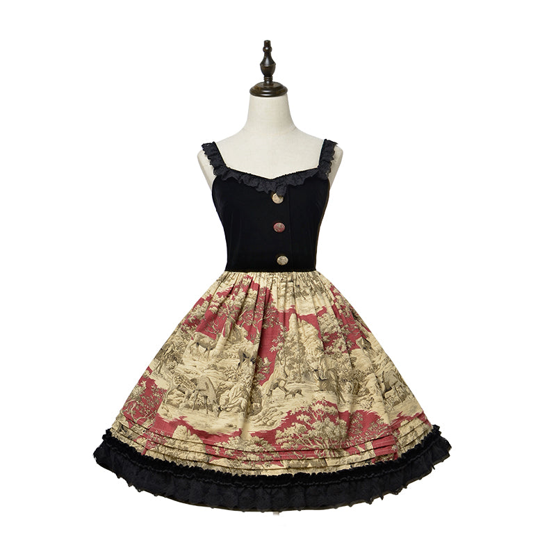 Magic Tea Party - Winter Hunting Period - Classsic Lolita JSK