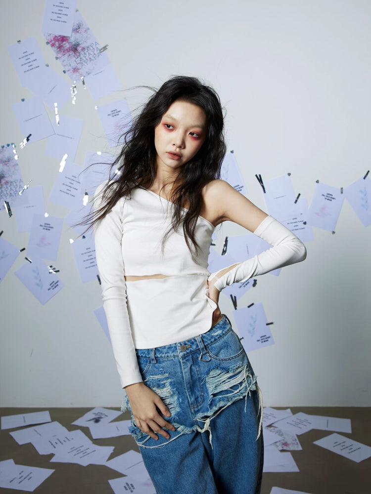 Sexy long sleeve t-shirt【s0000006326】