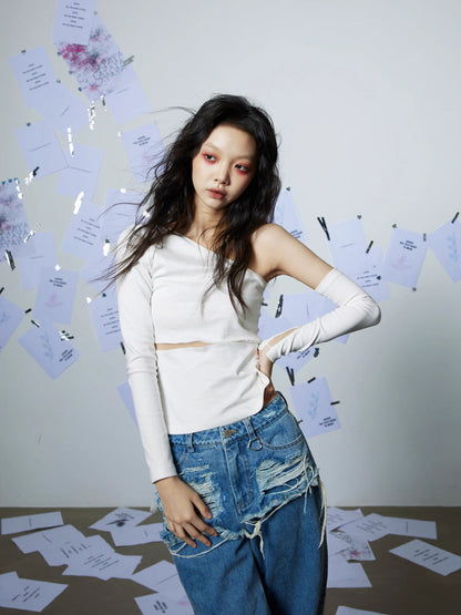 Sexy long sleeve t-shirt【s0000006326】