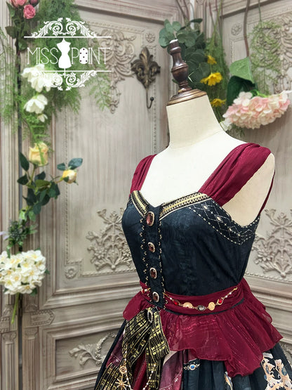 Miss Point - Dusk Best - Egyptian Lolita Dress Set Gorgeous JSK