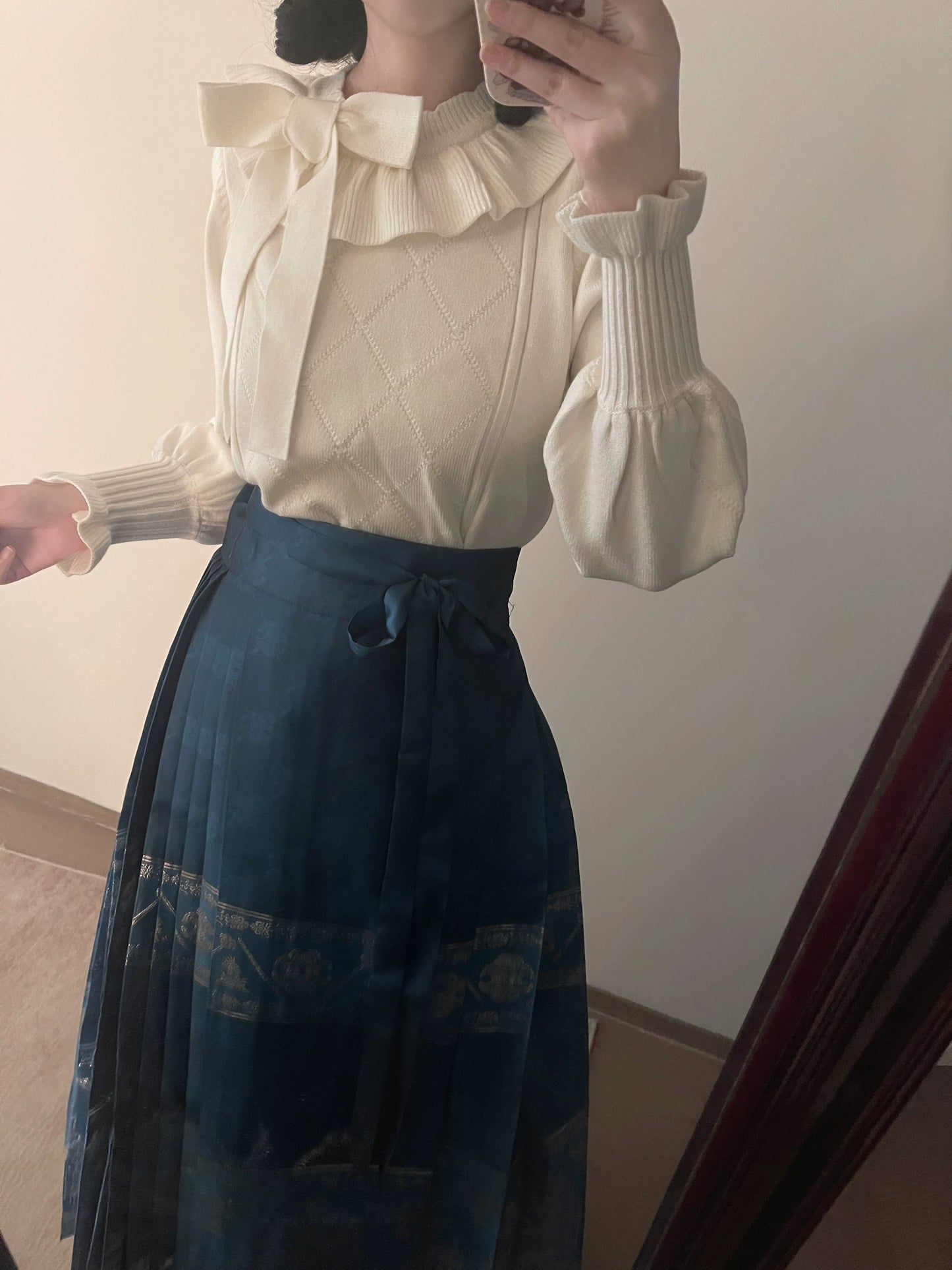 MIST - Mist Cotton - Winter Lolita Sweater Cute Knit Shirt