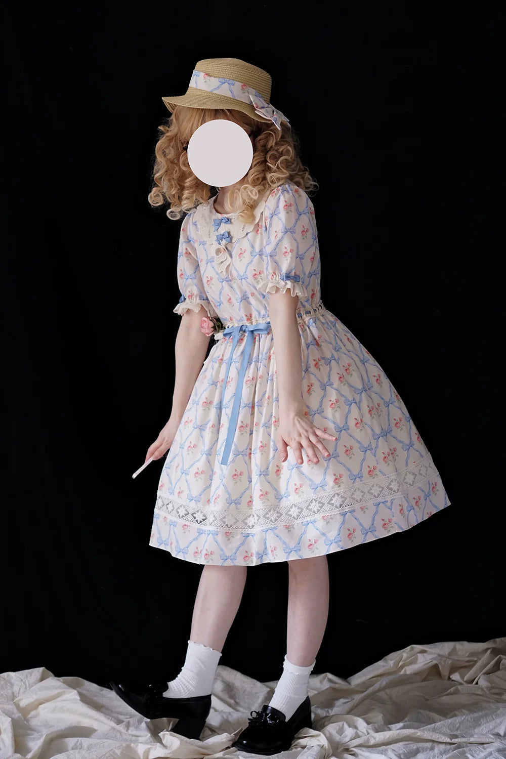 Miss Point - Customized Elegant Lolita OP Dress Cute Daily Girl Short Lolita Dress