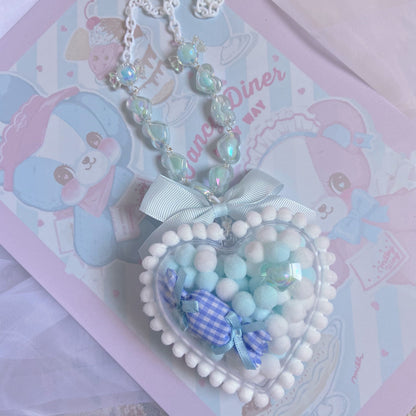 Bear doll - Sweet Lolita Handmade Necklace