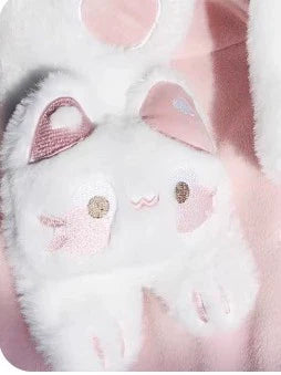 ZhiJinYuan - Calico Cat - Kawaii Lolita Plush Coat Lovely Warm Winter Coat