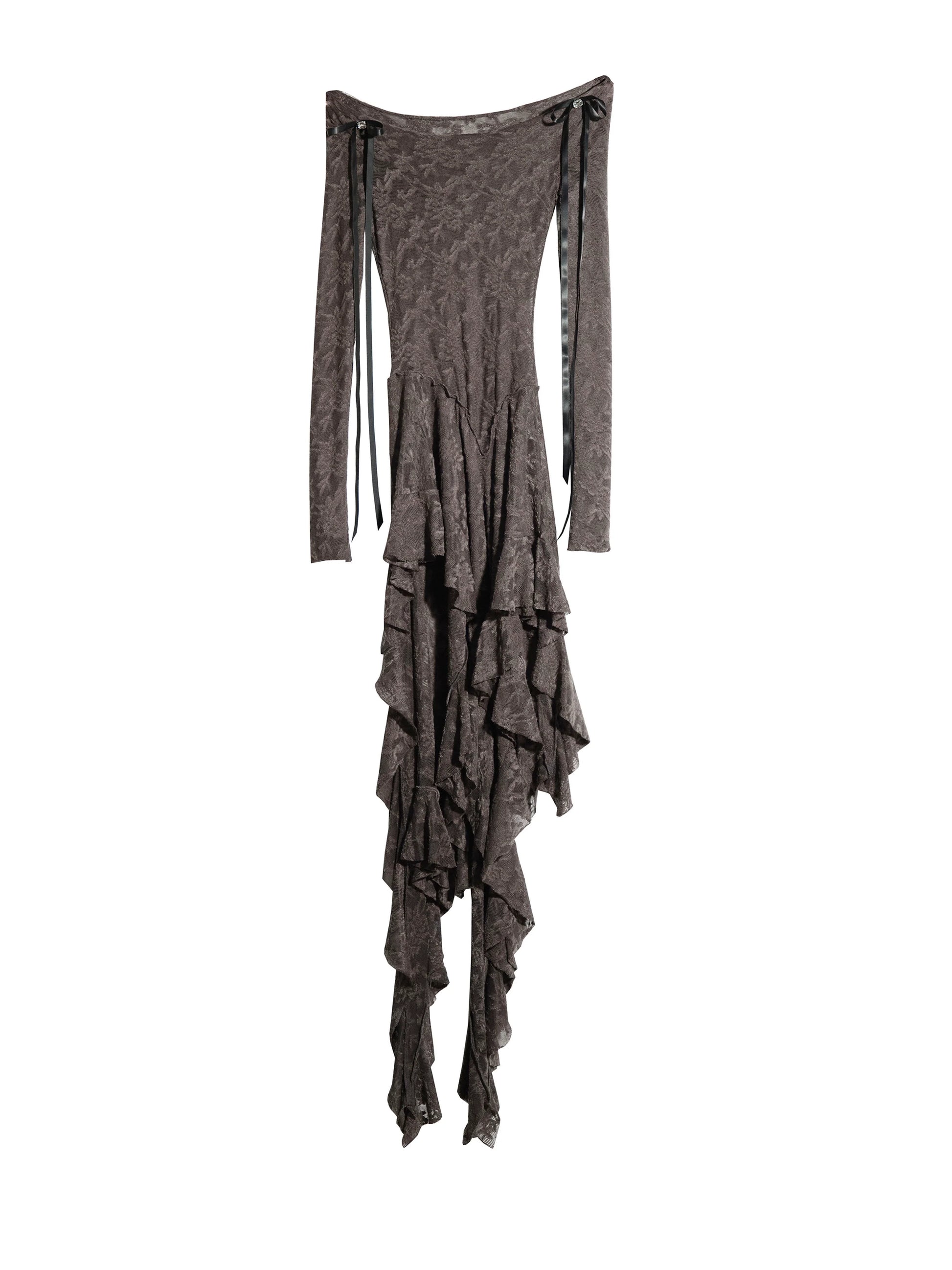 Dark Stray Fairy Irregular Ruffle Wasteland Set-Up