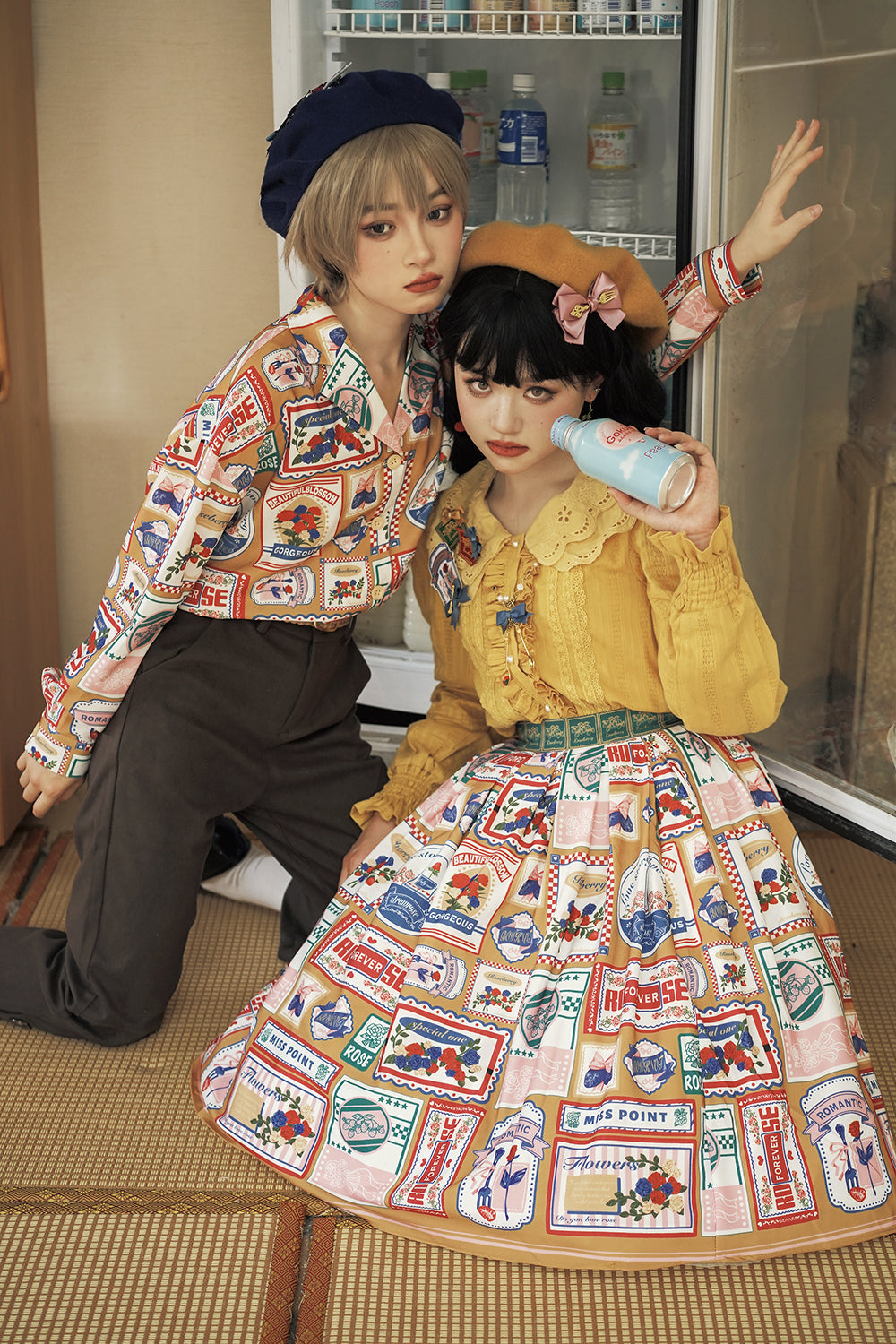 Miss Point - Vintage American Double-layer Lolita Blouse