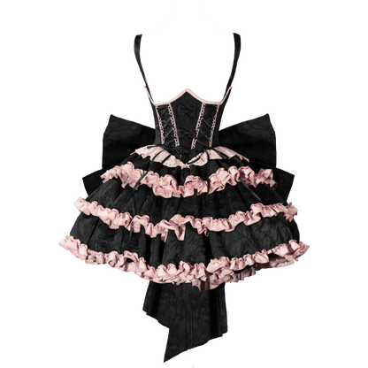 OCELOT - Blackberry Love Song - Black Pink Lolita Skirt Lolita Cake Skirt