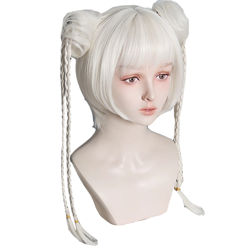 Pippi Palace - Elegant Off-White Short Lolita Wig