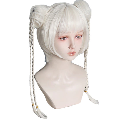 Pippi Palace - Elegant Off-White Short Lolita Wig