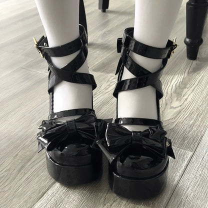 Beauty Bunny - Star Prayer - Kawaii Lolita Shoes Round Toe Summer Heels