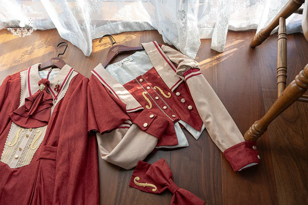 Miss Point - Elegant Lolita Coat - Golden Movement Customized Short Coat