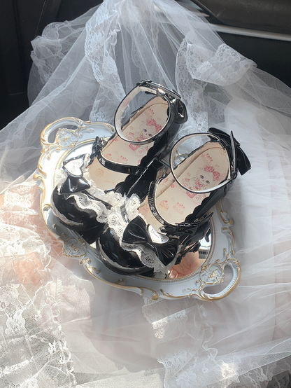 Aimee - Sakura - Sweet Lolita Heels Cute Mid-heel Mary Jane Shoes