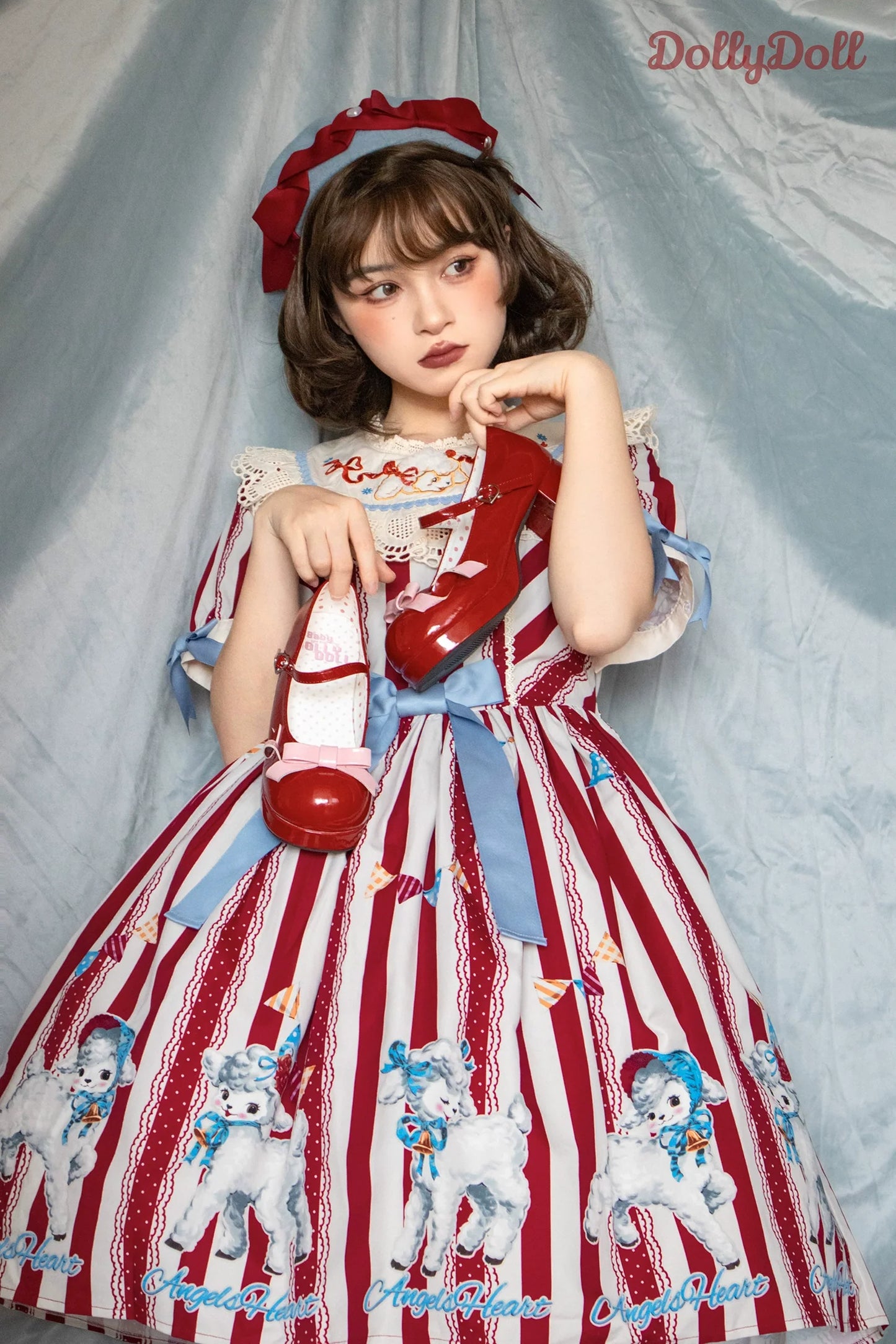 Dolly Doll - Lovers' Gift - Round Toe Middle Heel Mary Jane Lolita Shoes