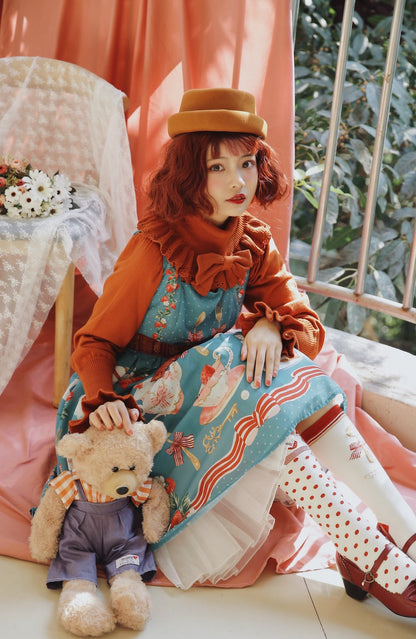 PPX STUDIO - Sweet Lolita Woolen Sweater Multicolors