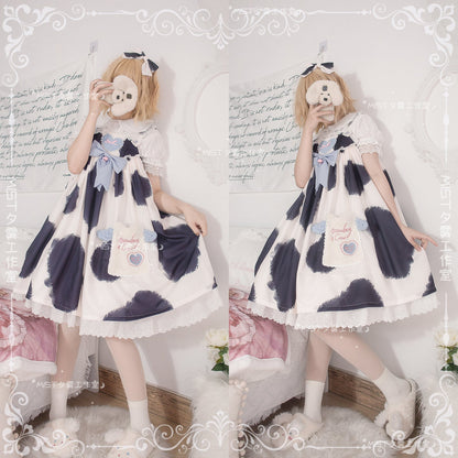 MIST - Sweet Lolita Golilla Short Sleeve Shirt
