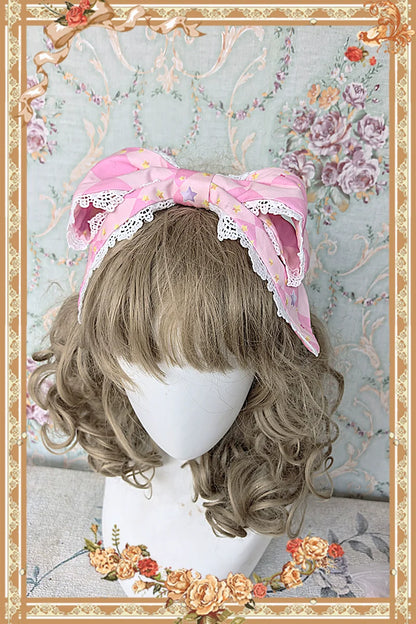 Infanta - Cream Meow - Sweet Lolita JSK, Cat Print