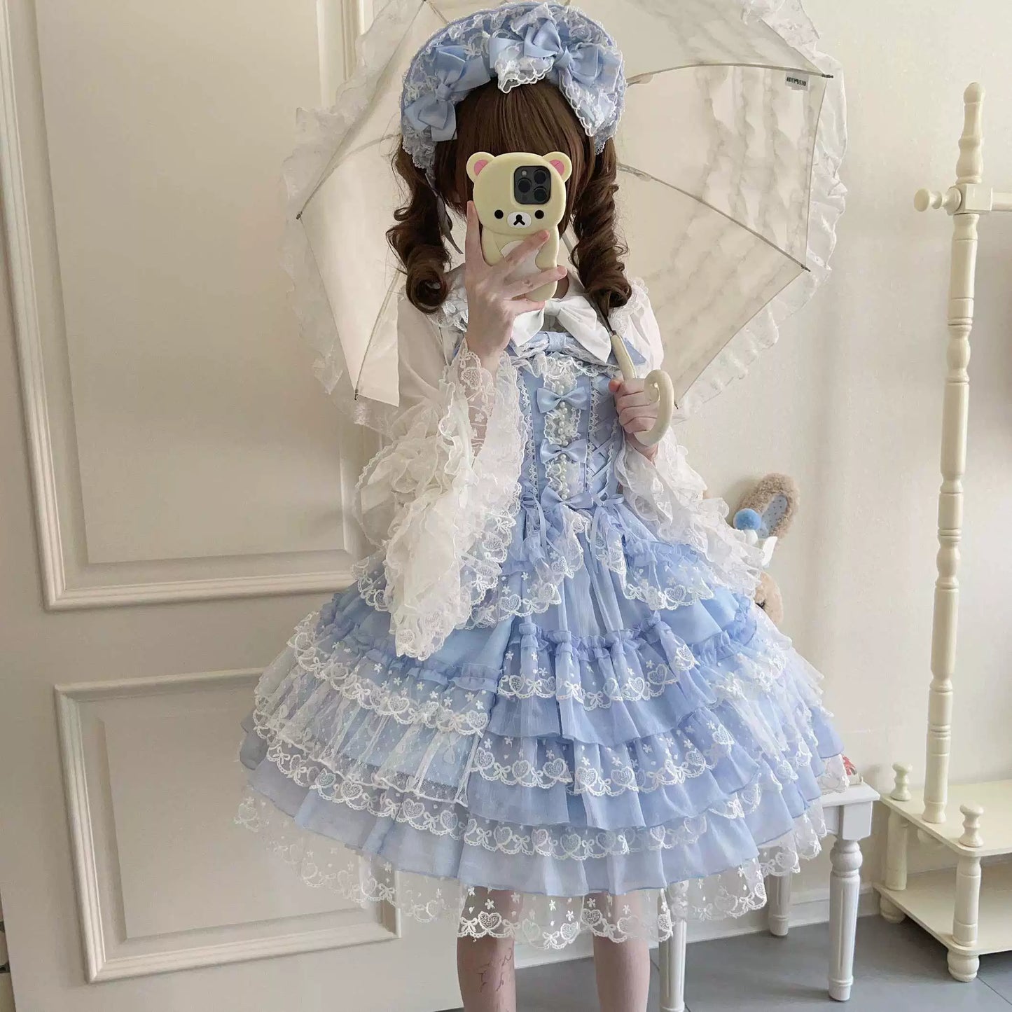 Sugar Girl - Love Overture - Sweet Lolita Blouse Princess Sleeves Lolita Shirt