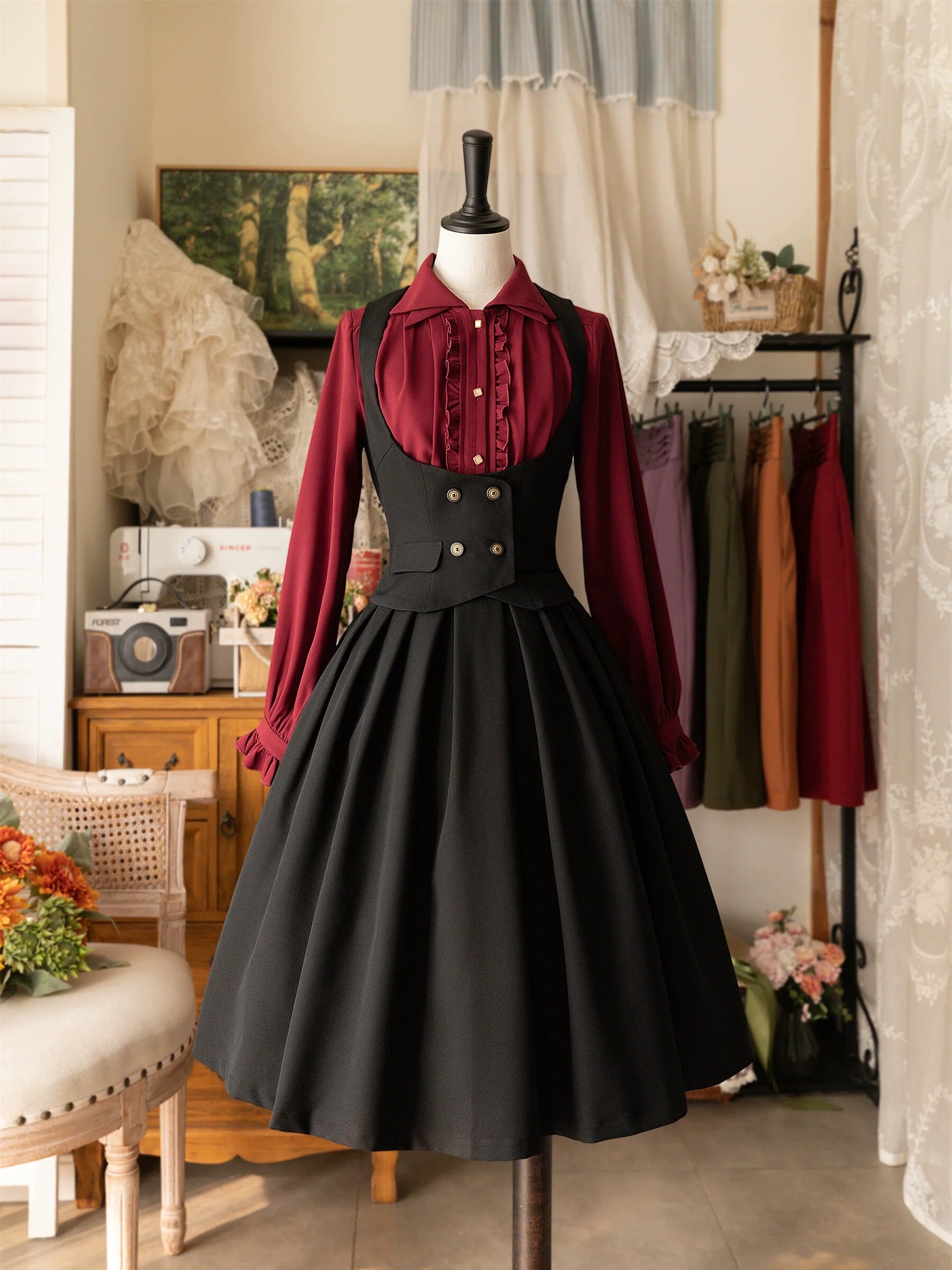 Forest Wardrobe - 4.0 Chest Support Vest Elegant Autumn/Winter Vest