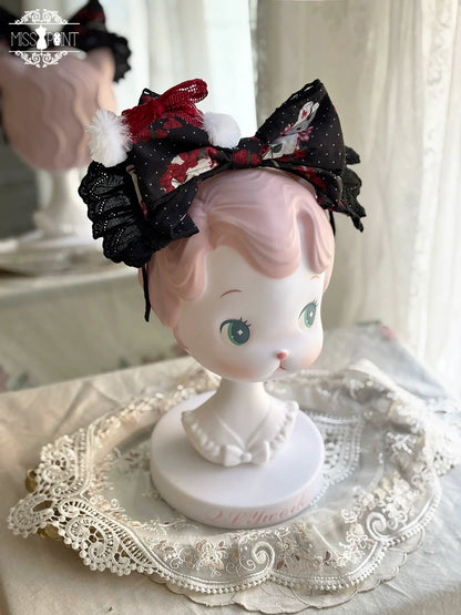 Miss Point - Forest Berry Bunny - Classic Lolita Accessory Cute Rabbit BNT KC and Brooch