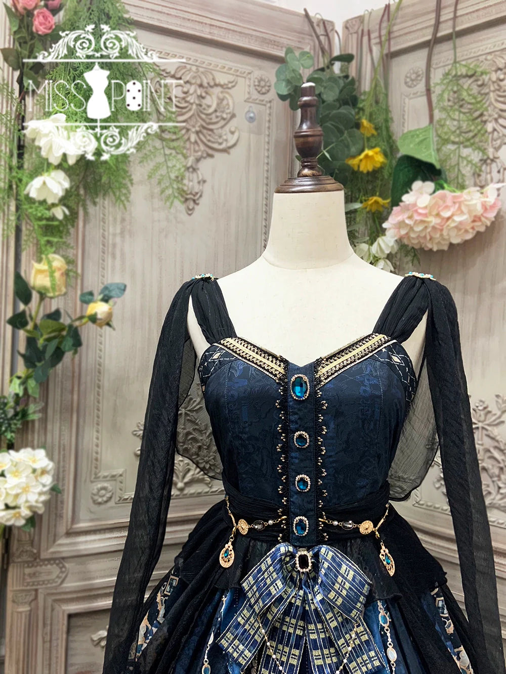 Miss Point - Dusk Best - Egyptian Lolita Dress Set Gorgeous JSK