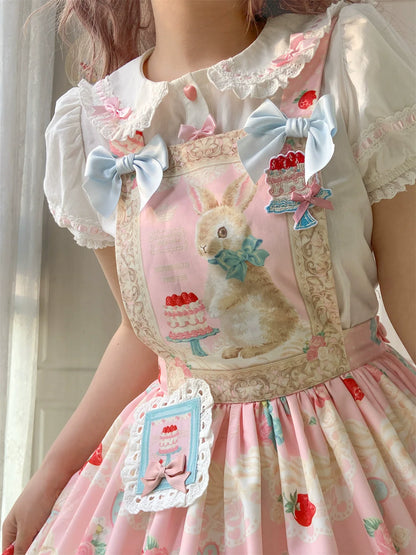Dark Star Island - Honey Bunny Cake - Sweet Lolita JSK/OP/Strap SK/Shirt