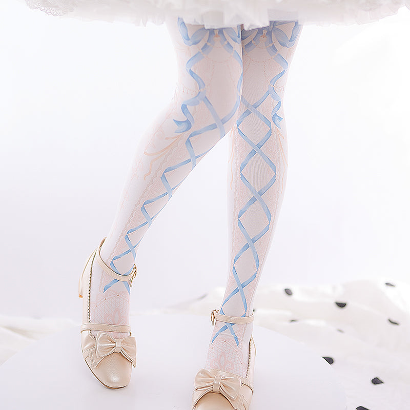 Roji roji - 120D Velvet Sweet Lolita Tights