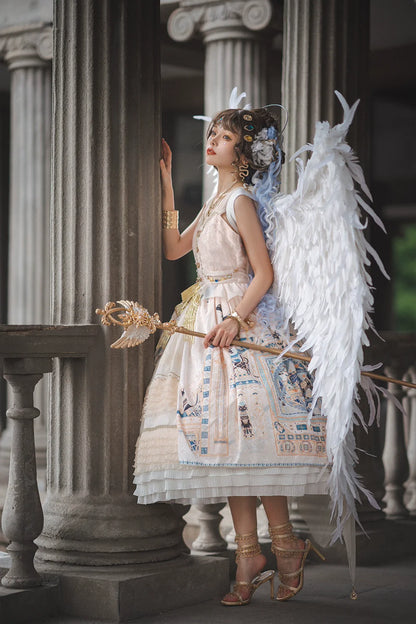 Miss Point - Dusk Best - Egyptian Lolita Dress Set Gorgeous JSK