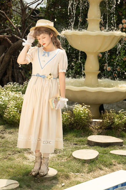 Miss Point - Happy Summer Elegant Lolita Floral OP Dress