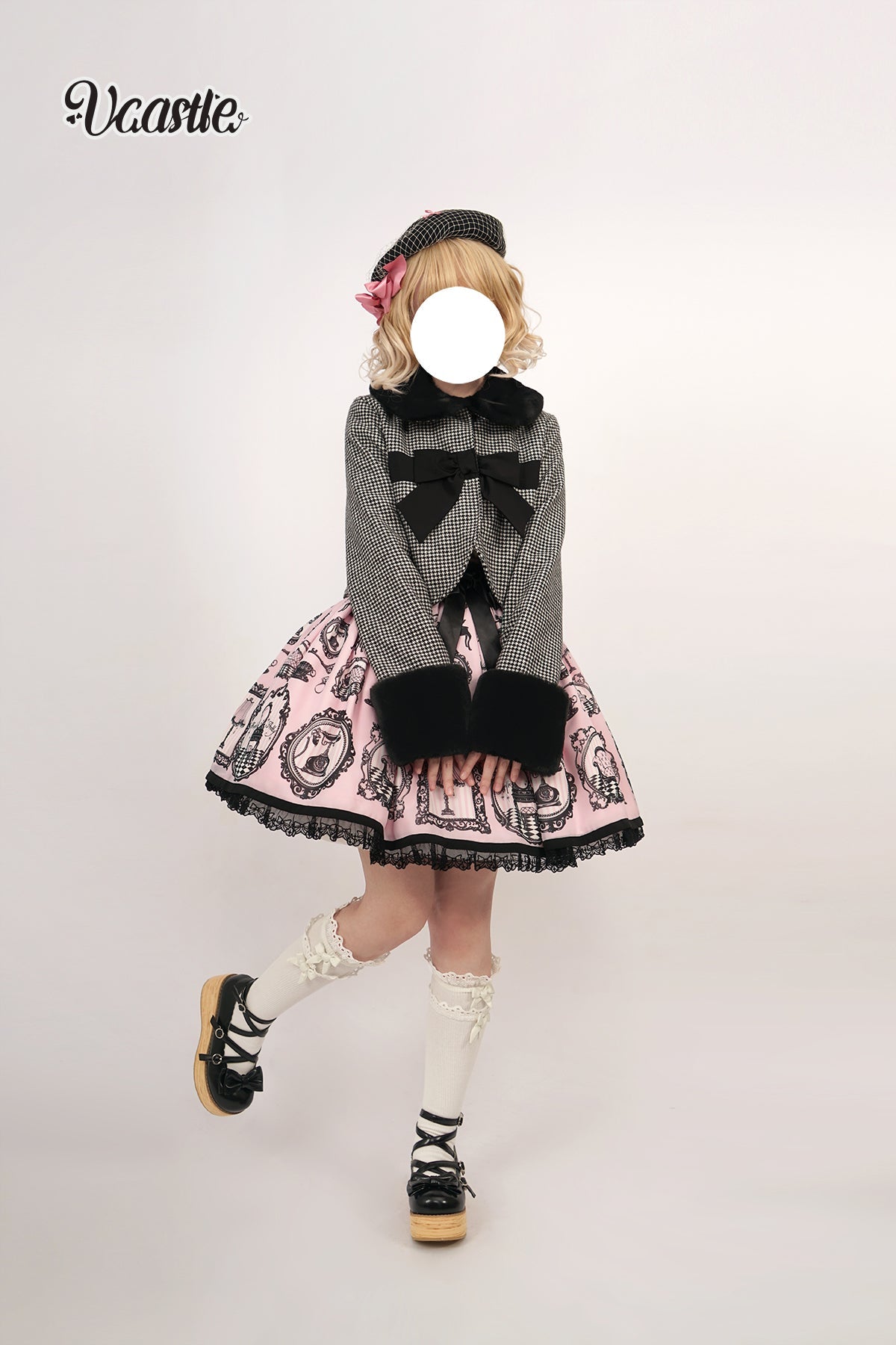 Vcastle - Winter Lolita Coat Short Wool Coat