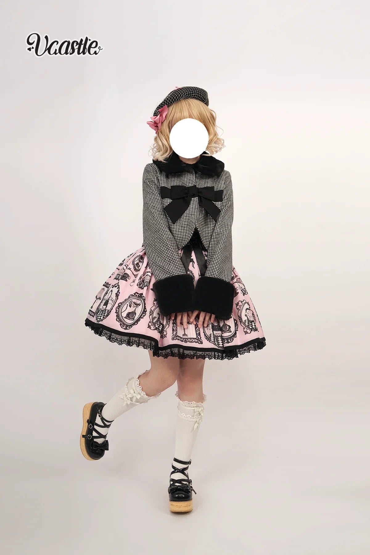 Vcastle - Winter Lolita Coat Short Wool Coat
