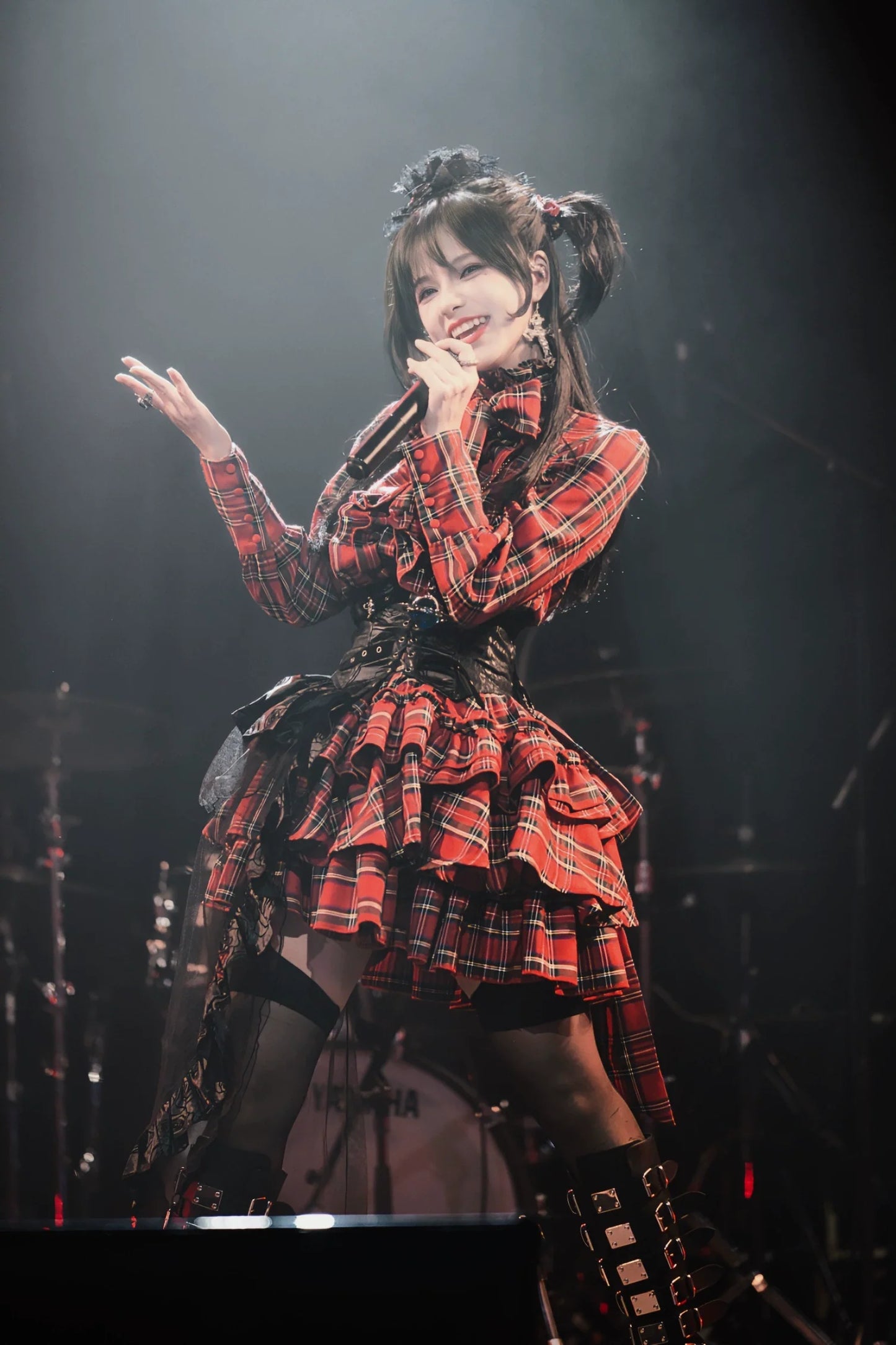 CATCOCOON - Humanoid Gift Box - Christmas Plaid Lolita Blouse & SK