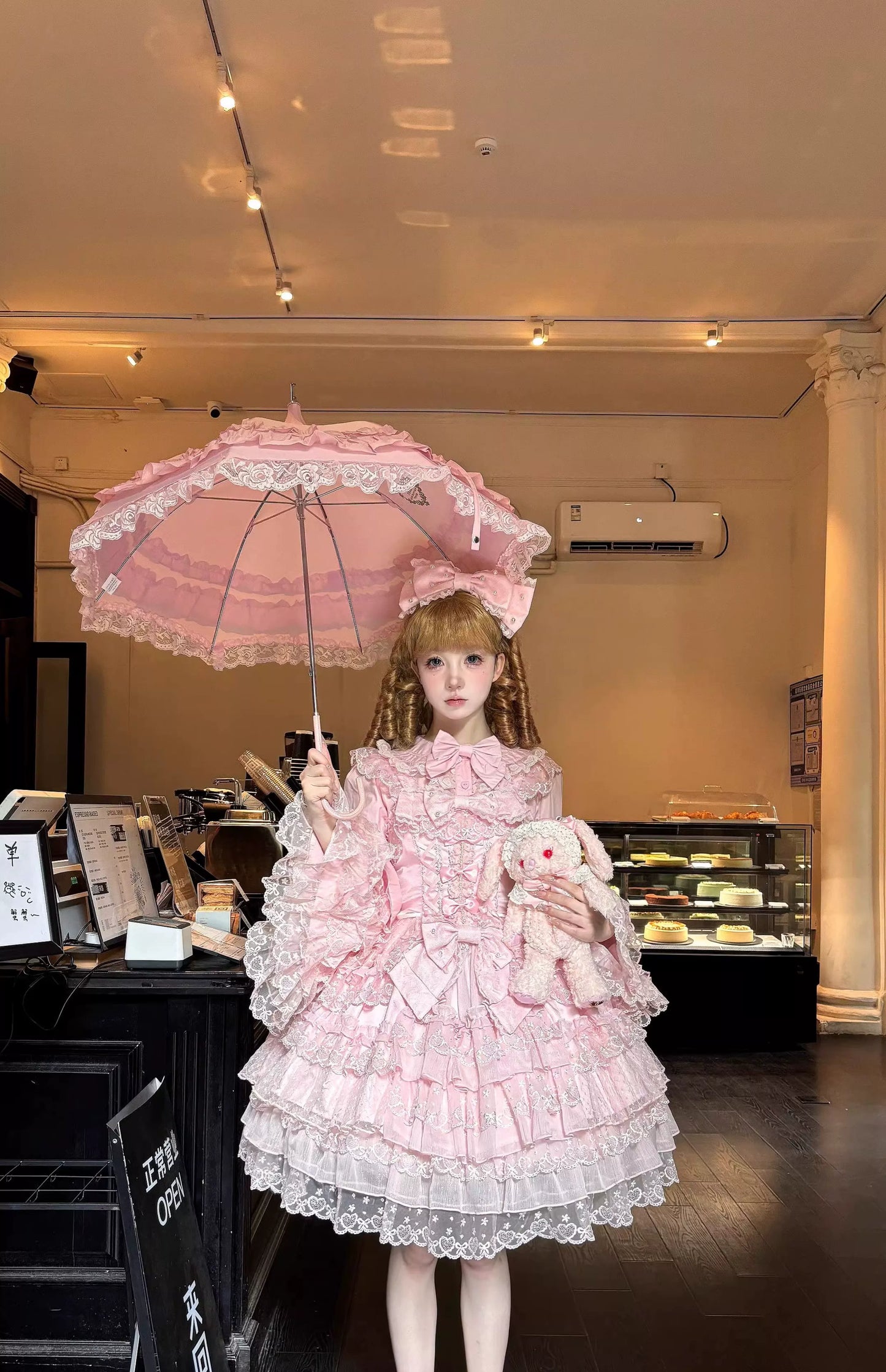 Sugar Girl - Love Overture - Sweet Lolita JSK, Tiered Ruffles Dress