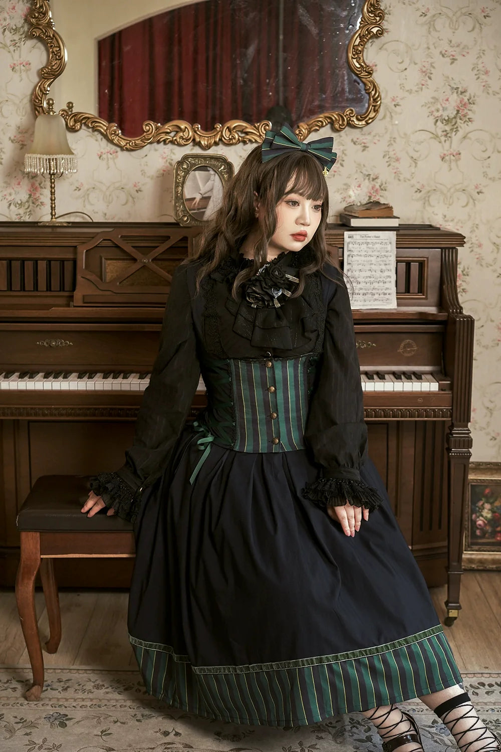 Miss Point - Custom-Made Lolita Elegant Stand Collar Lolita Shirt