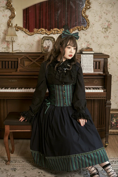 Miss Point - Custom-Made Lolita Elegant Stand Collar Lolita Shirt