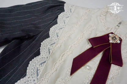 Miss point - Rose Silhouette - Vintage Classic Lolita OP