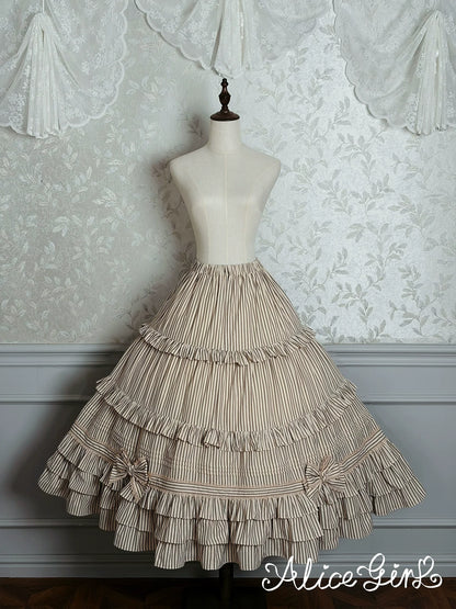Alice Girl - Duke of Victoria - Classic Lolita SK & Overskirt Set