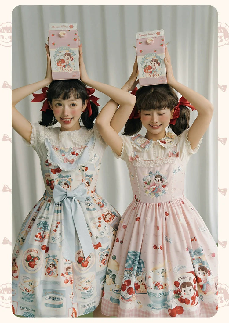 Summer Fairy - IP Collab Kawaii Lolita JSK Shirt Candy Box Hat