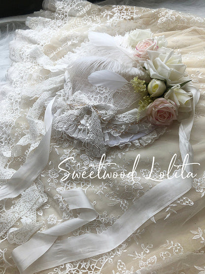 Sweet Wood - Secret Garden In Midsummer - Lolita Bonnet, Necklace, Accessory