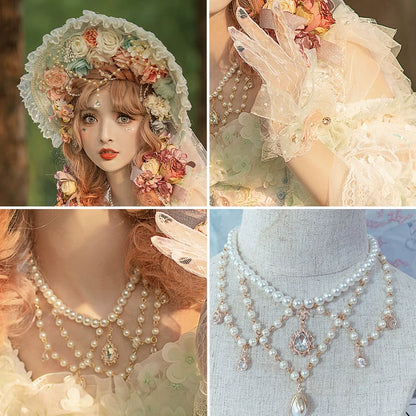 Cat Fairy - Wedding Lolita BNT Hair Accessory Necklace Parasol