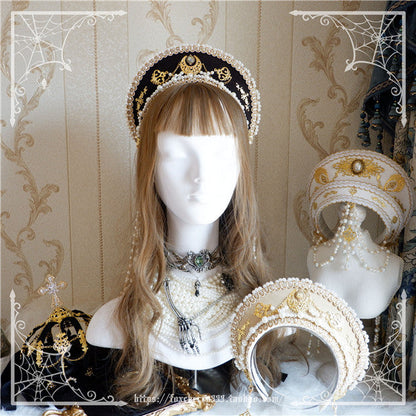 Fox Cherry--Lolita Palace Retro Head Ornament Hair Crown