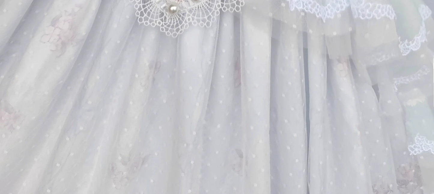 Garden Cat - Dreamy Dance Gorgeous Lolita JSK and SK