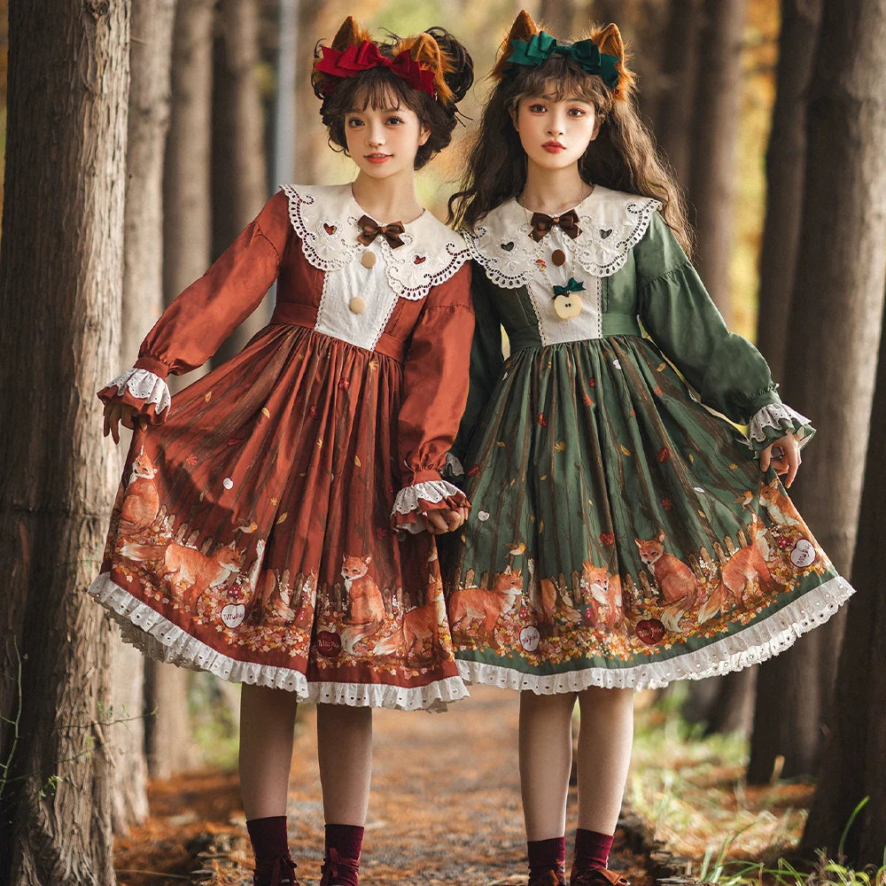 Miss Point - Chuby Box in the Forest - Elegant Lolita Necklace Brooch KC Beret Accessories